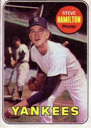 1969 Topps Baseball Cards      069      Steve Hamilton